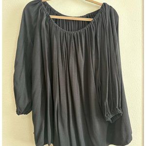 Miranda Bennett Cassatt Top in Black